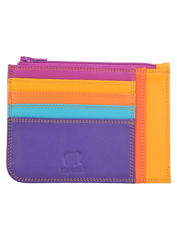 MYWALIT Slim Kreditkartenetui Leder 12 cm in copacabana