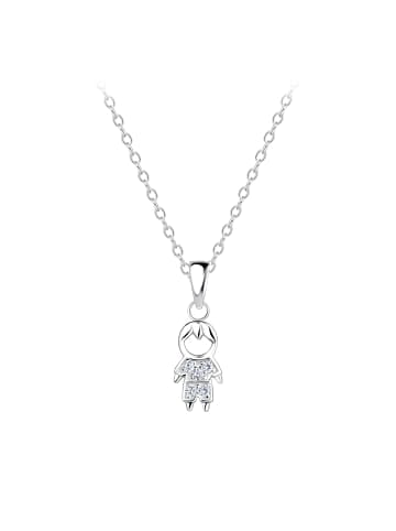 Alexander York Kette mit Anhänger JUNGE in 925 Sterling Silber, 2-tlg. in silber