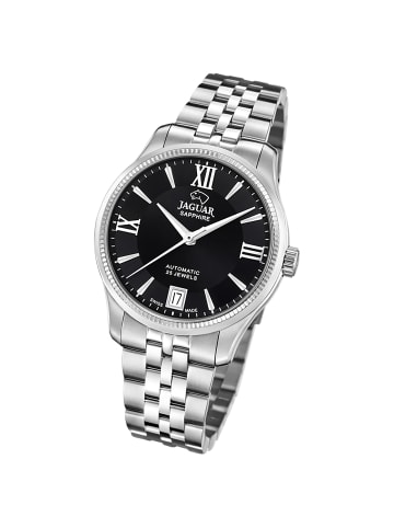 Jaguar Analog-Armbanduhr Jaguar Heritage silber mittel (ca. 34mm)