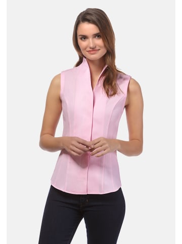 Vincenzo Boretti Bluse leicht tailliert in pink
