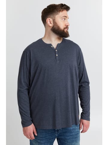 !SOLID Longsleeve SDVolko Big & Tall in Blau