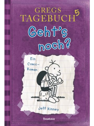 Baumhaus Verlag Buch Gregs Tagebuch Band 5 - Gehts Noch? 218 Seiten, 10-99 Jahre