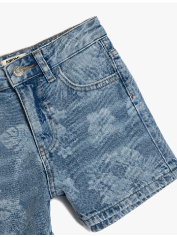 KOTON KURZHOSEN in Light Indigo