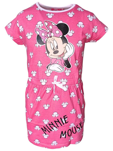 Disney Minnie Mouse Sommerkleid Disney Minnie Mouse mit Glitzer in Pink