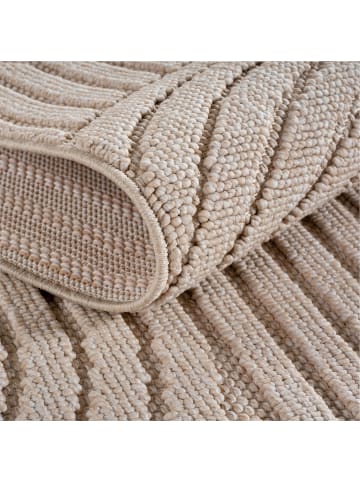 Teppich Boss Kurzflor Teppich Helix 2201, Läufer - Beige