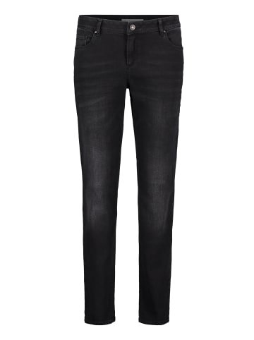 BETTY & CO Basic-Jeans mit Waschung in Black Denim