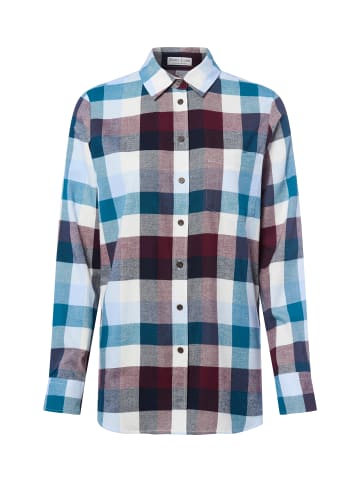 Marie Lund Bluse in hellblau bordeaux - 0082