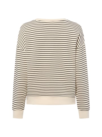 MOSS COPENHAGEN Sweatshirt MSCHIma in ecru schwarz