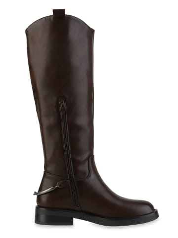 VAN HILL Reiterstiefel Aria in Braun