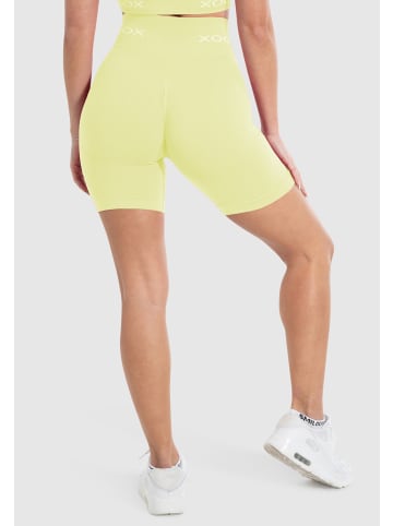 SMILODOX Shorts Scrunch Azura in Gelb