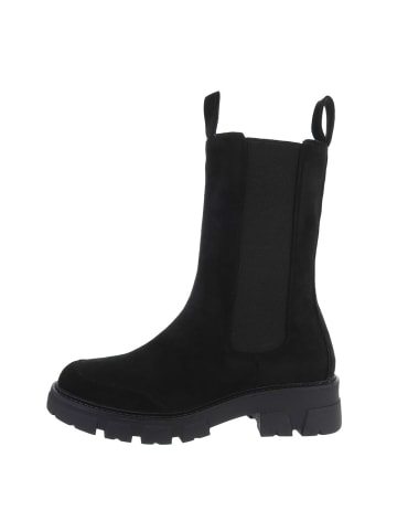 Ital-Design Stiefelette in Schwarz