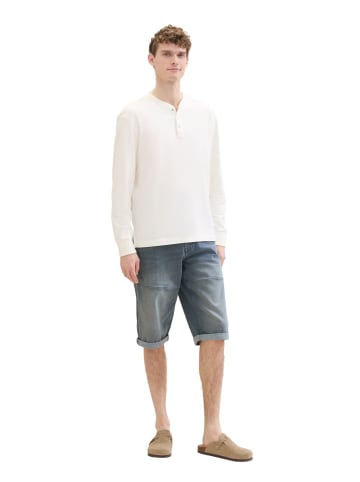 Tom Tailor Short MORRIS OVERKNEE comfort/relaxed in Blau