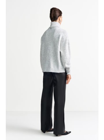 Rich & Royal Pullover in hellgrau - 0001