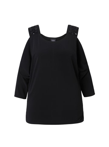 Ulla Popken Shirt in schwarz