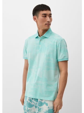 s.Oliver Polo-Shirt kurzarm in Türkis