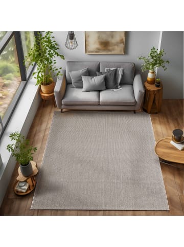 Kurzflor Teppich Loom 4300 in Braun