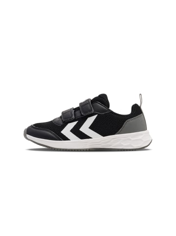 Hummel Klettverschluss Sneaker Turbo Run Lebensstil Kinder in BLACK