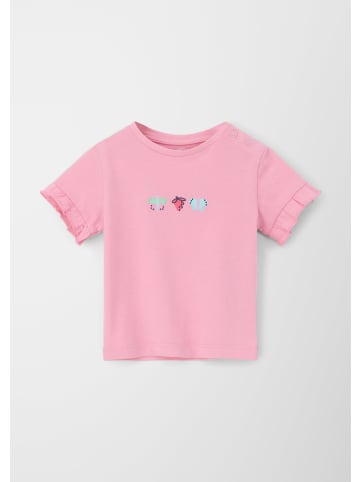 s.Oliver T-Shirt kurzarm in Pink