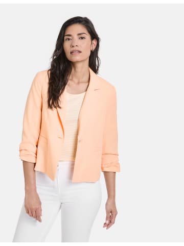 Gerry Weber Blazer 3/4 Arm gefüttert in Apricot Crush