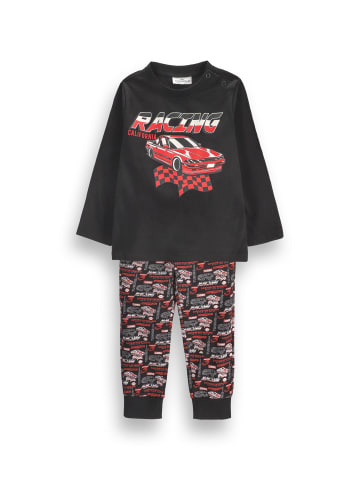 Coccodrillo Jungenpyjama in schwarz