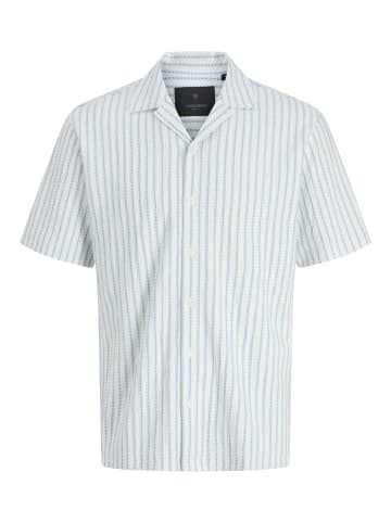 Jack & Jones Hemd in ecru hellblau