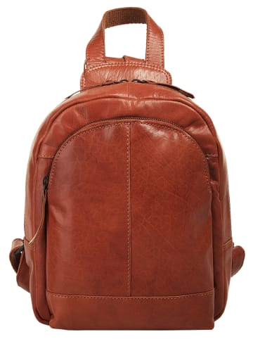 X-ZONE Rucksack in cognac