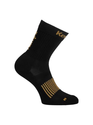 Kempa Socken LOGO CLASSIC in schwarz/gold
