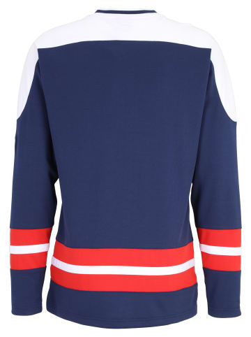 FUBU Long Sleeves in navy/white