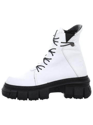 Mustang Schnürstiefelette in weiss