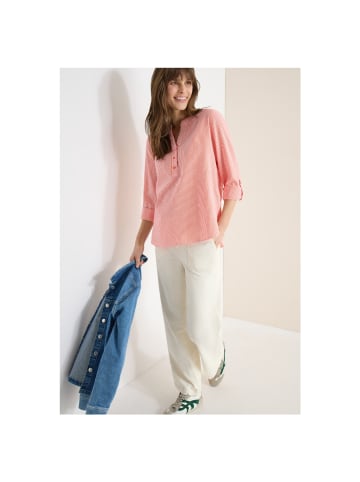 Cecil Langarmbluse in cherry tomato orange