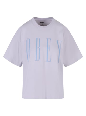 OBEY OBEY T-Shirts in lilac hint