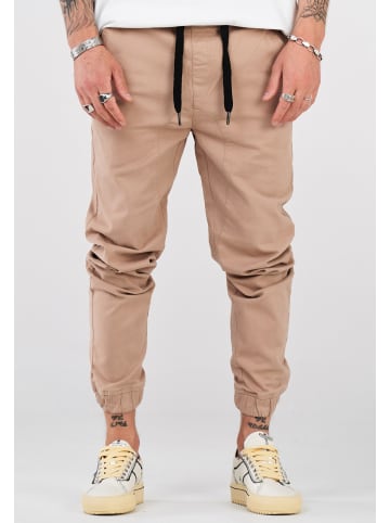 SOUL STAR Chino-Jogger - MPNOWRA Jogger-Hose Jeanshose Stoffhose in Beige