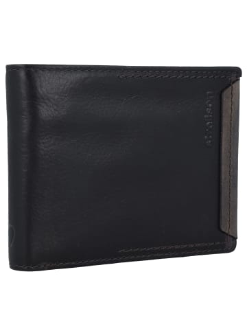 Strellson Camden Geldbörse Leder 12 cm dark brown