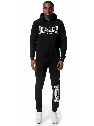 Lonsdale Trainingsanzug "Feeny" in Schwarz