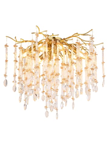 Globo lighting Deckenleuchte "GLORIA" in goldfarben matt