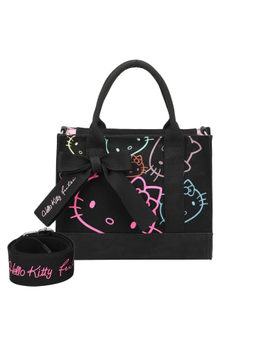 Fritzi aus Preußen Hello Kitty fritzi Canvas Handtasche 26 cm in schwarz