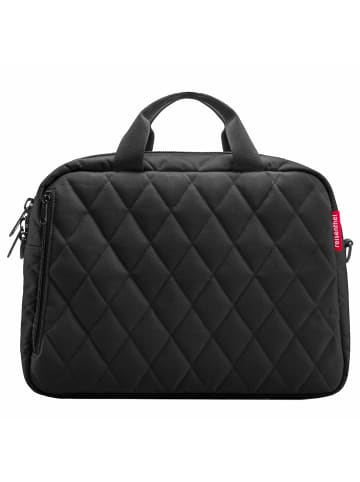 Reisenthel travelling notebook bag - Aktentasche 14" 40 cm (rhombus black) in rhombus black