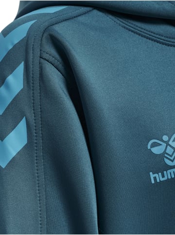 Hummel Verstellbare Taille Kapuzenpullover Hmlcore Kinder in BLUE CORAL
