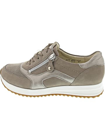 WALDLÄUFER H-Vicky sportlicher Schnürer Beige