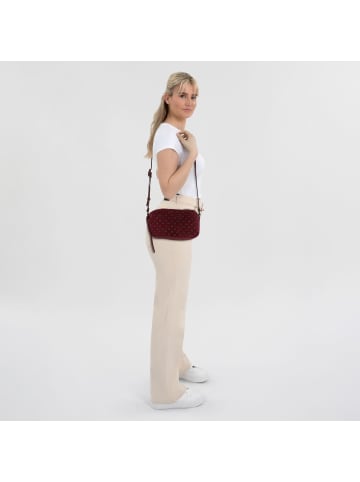 FREDs BRUDER Hey You Rock Umhängetasche Leder 28 cm in red wine