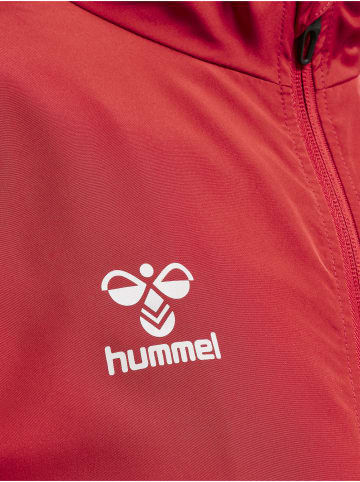 Hummel Hummel Zip Jacke Hmlcore Multisport Erwachsene Atmungsaktiv in TRUE RED