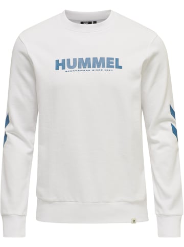 Hummel Hummel Sweatshirt Hmllegacy Erwachsene in WHITE/DEEP WATER