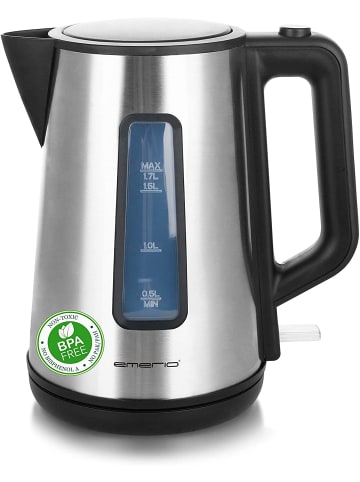 Emerio Emerio WK-122829 Wasserkocher Edelstahl 1,7 Liter