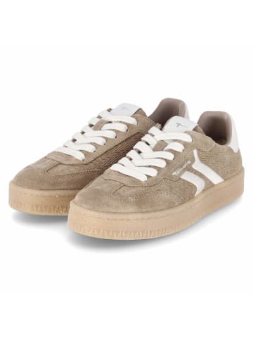 Tamaris Schnürhalbschuh in taupe