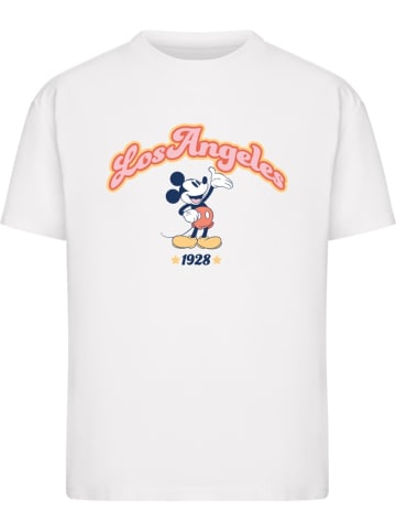 Merchcode T-Shirt "Mickey Mouse Los Angeles Tee" in Weiß