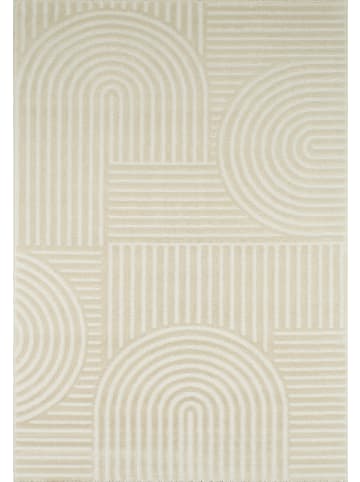 NAZARRUGS Teppich BIANCA in Creme
