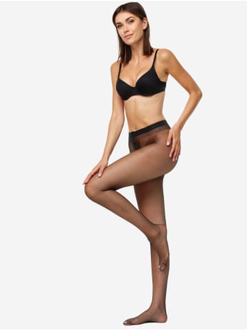 Nur Die  Feinstrumpfhose Transparent 15 DEN in Schwarz