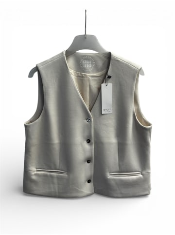 Oui Bluse in Whitescap Gray