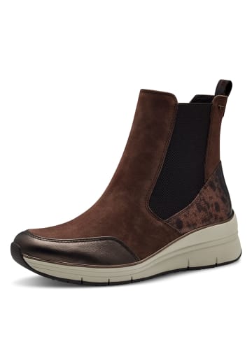 Tamaris Chelsea Boots in Braun