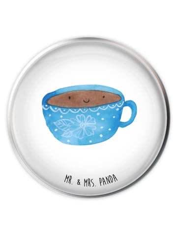 Mr. & Mrs. Panda Waschbecken Abfluss Kaffee Tasse ohne Spruch in Weiß